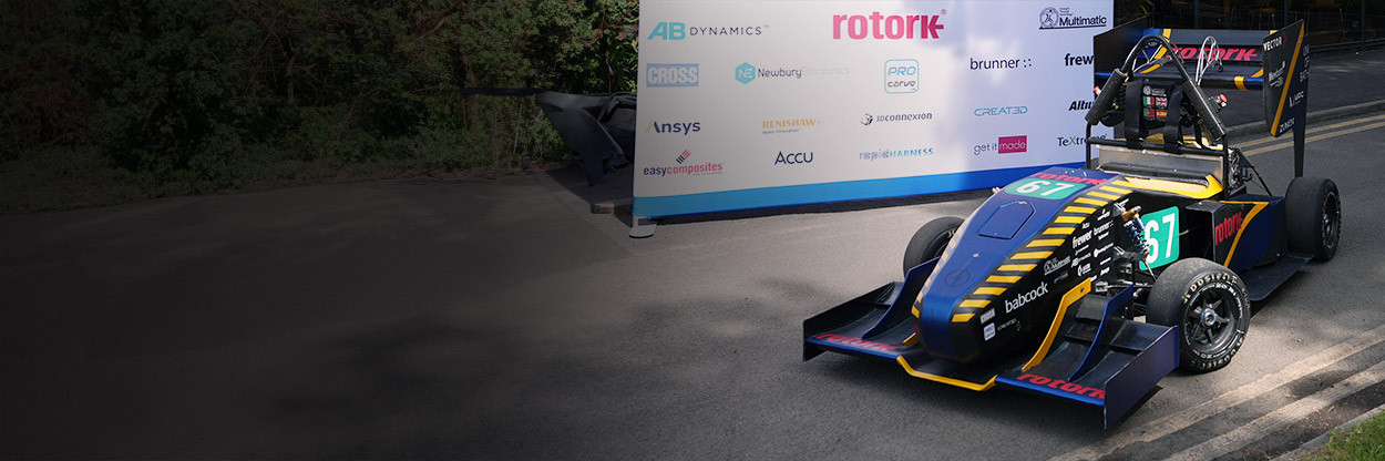 Launch event for Team Bath Racing Electric car