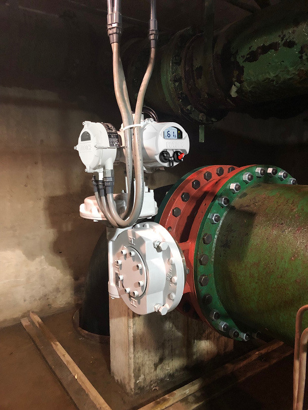 Rotork electric actuators installed to upgrade Chicago water purification plant